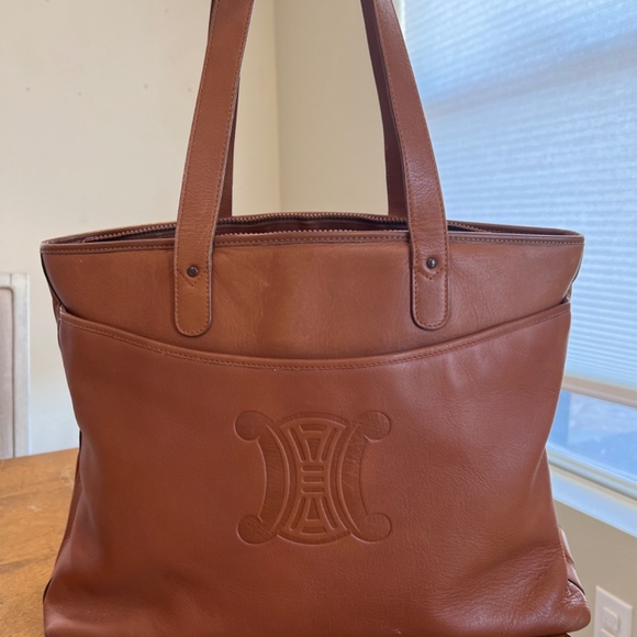 CELINE Cabas tote camel brown ๐ช - Picture 13 of 16